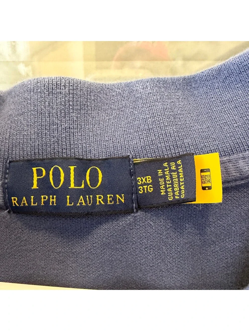 Polo Ralph Lauren Men's Blue Classic Fit Cotton Polo Shirt Size 3XB